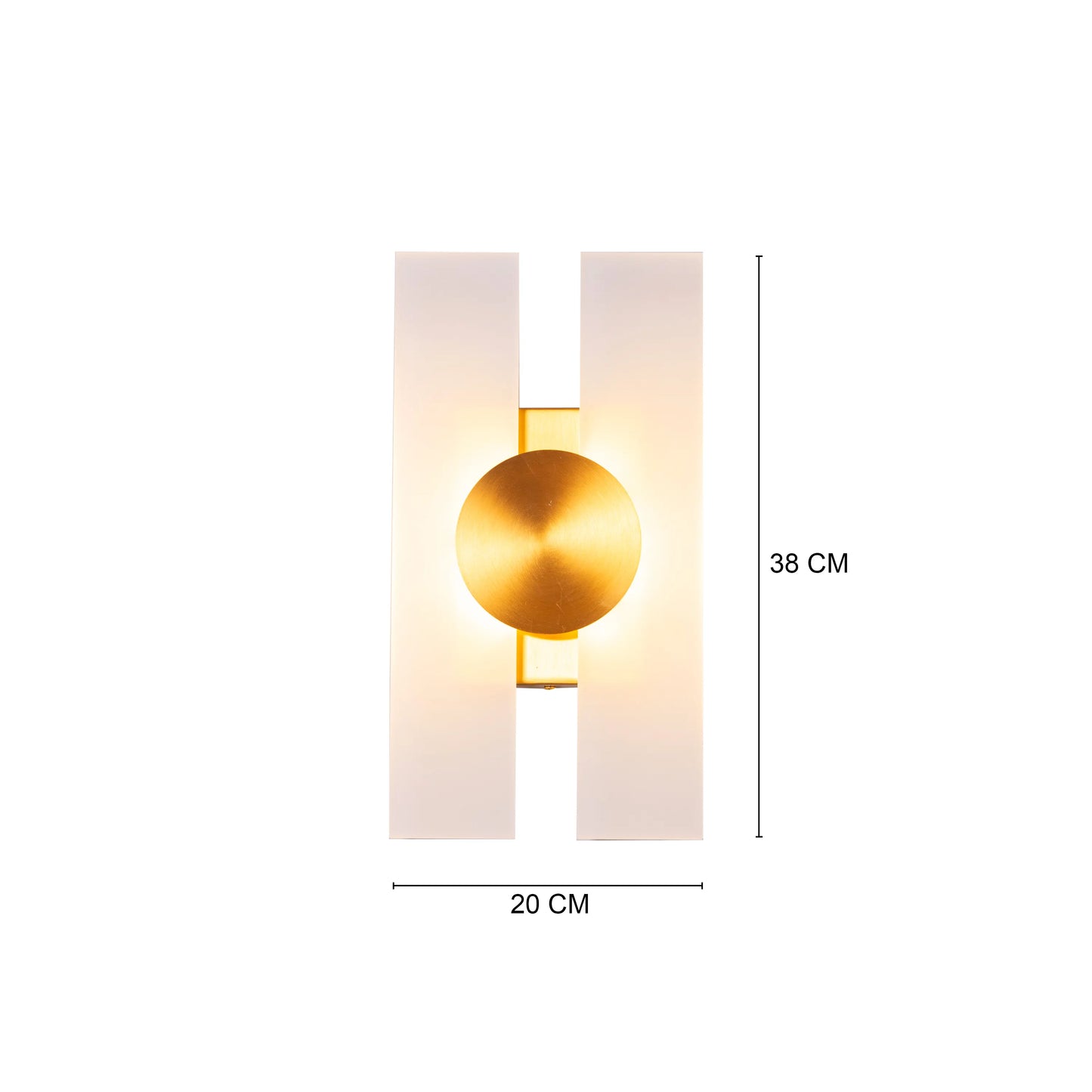 Gold Spot Wall Light