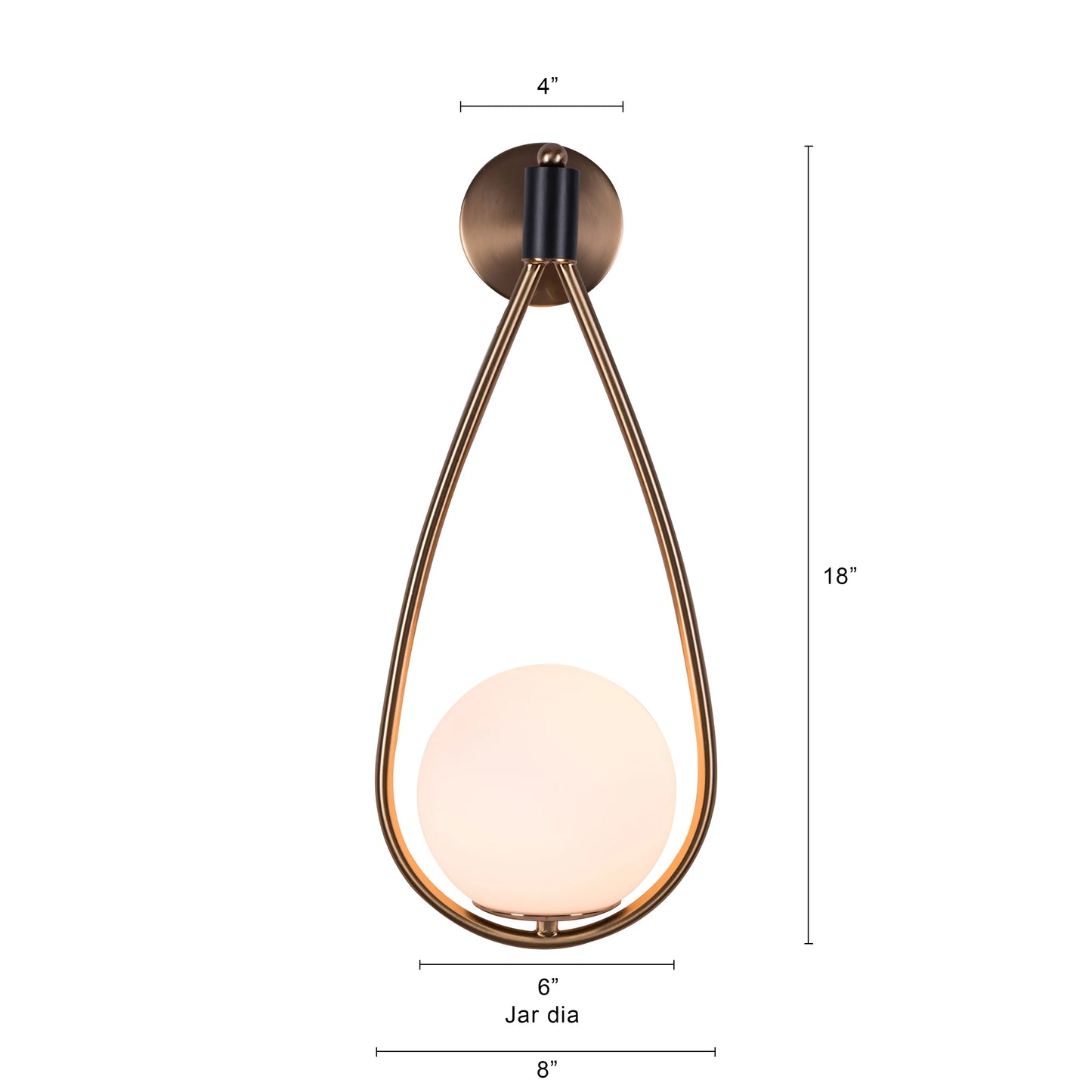 Girl Next Door Wall Light