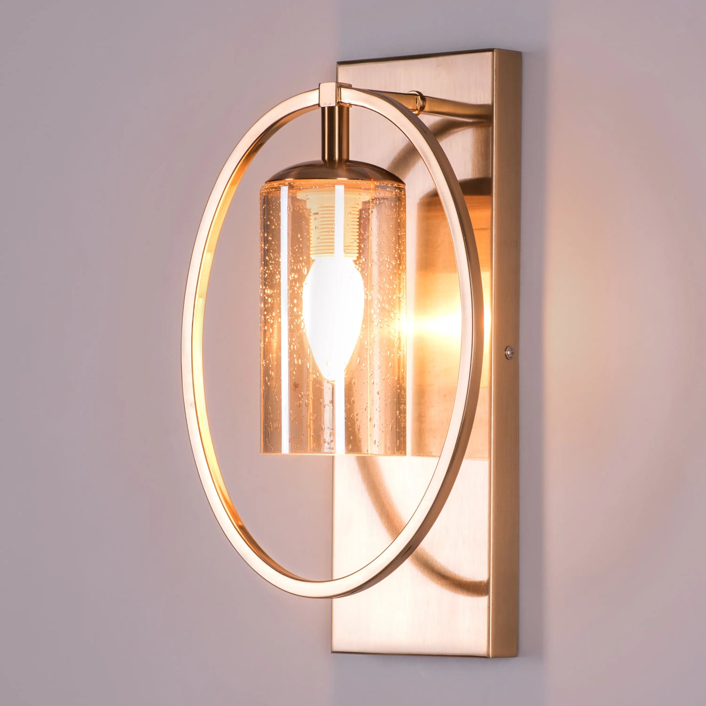 Play The Game Signature Clear Glass Wall Light