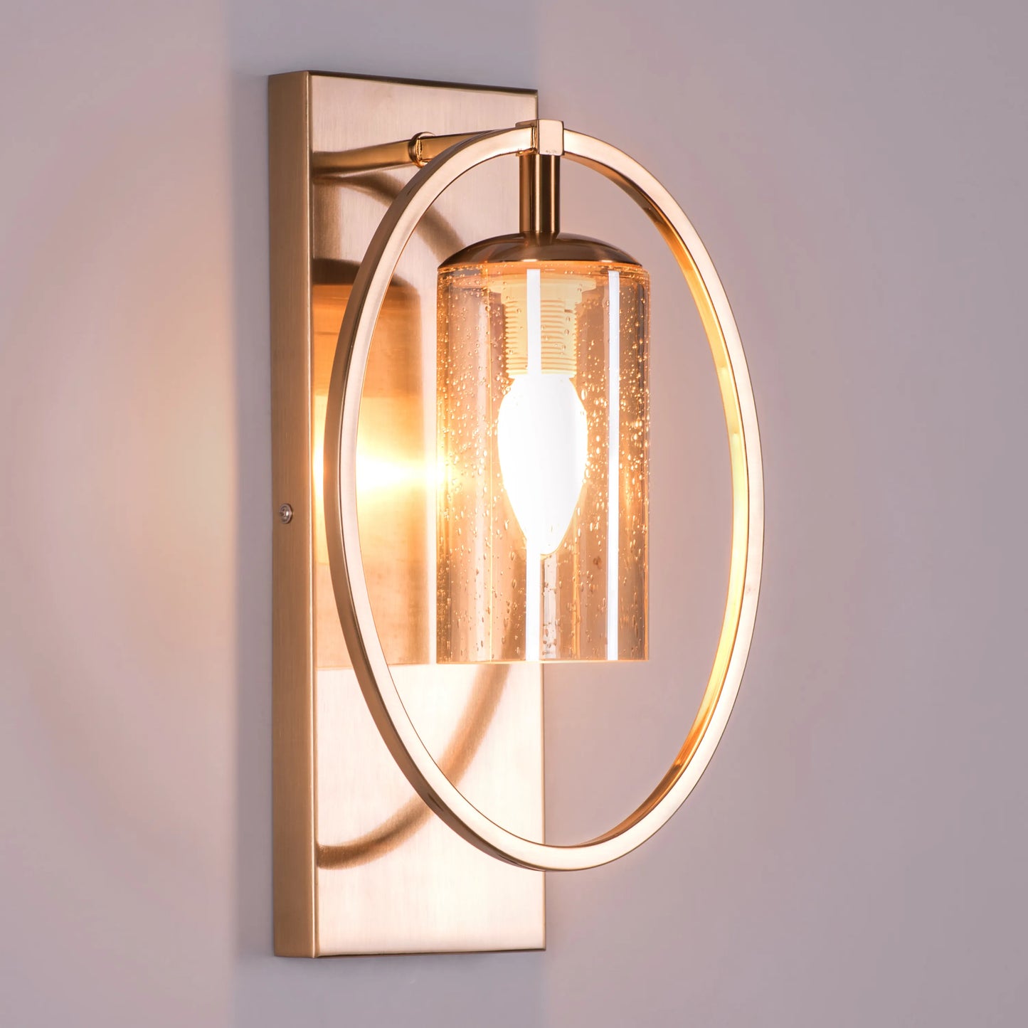 Play The Game Signature Clear Glass Wall Light