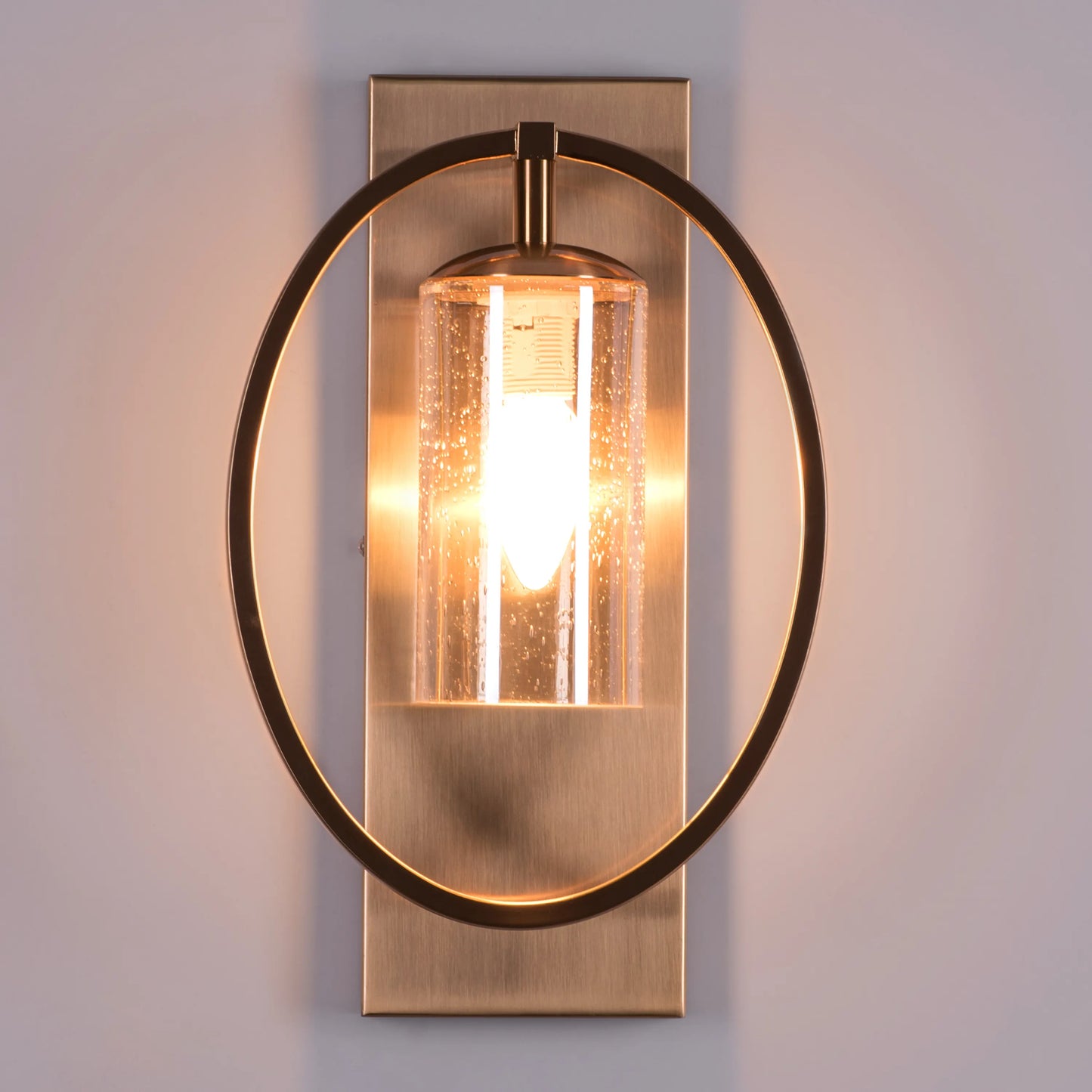 Play The Game Signature Clear Glass Wall Light