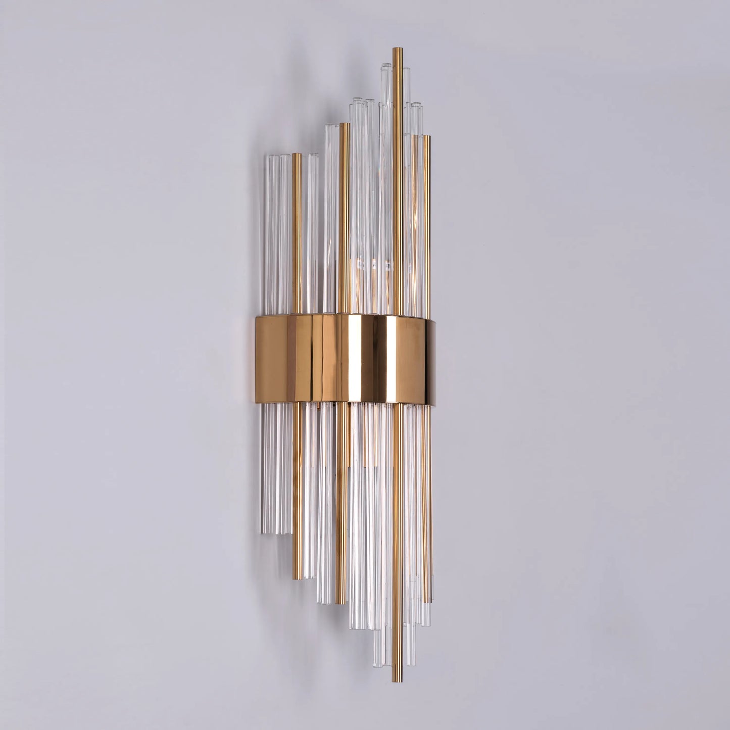 Carry My Heart Glass Tube Wall Light