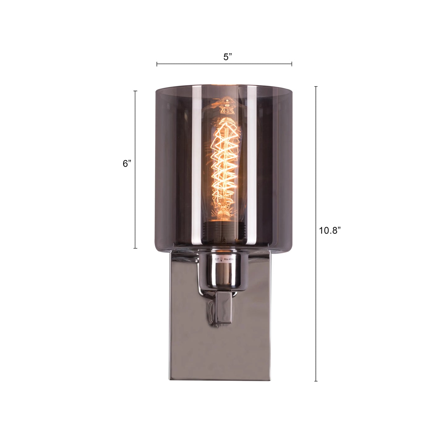 Simpleton Stainless Steel Wall Light