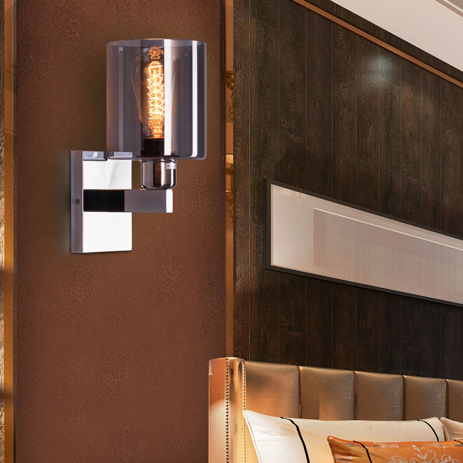 Simpleton Stainless Steel Wall Light – modern, minimalist wall light made from durable stainless steel, offering soft, ambient illumination for contemporary spaces.