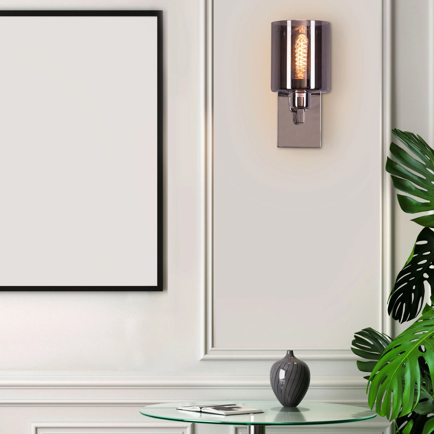 Simpleton Stainless Steel Wall Light – modern, minimalist wall light made from durable stainless steel, offering soft, ambient illumination for contemporary spaces.