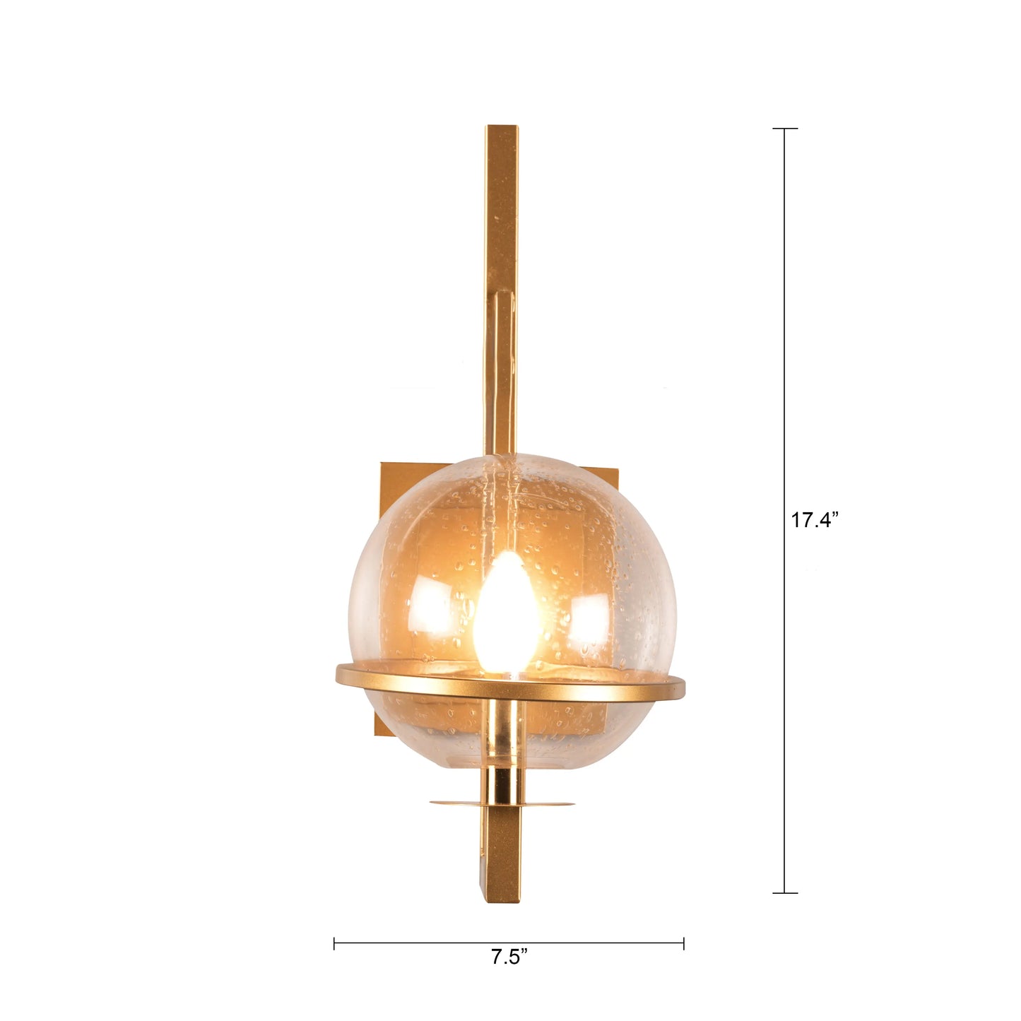 Game On Glass Wall Light