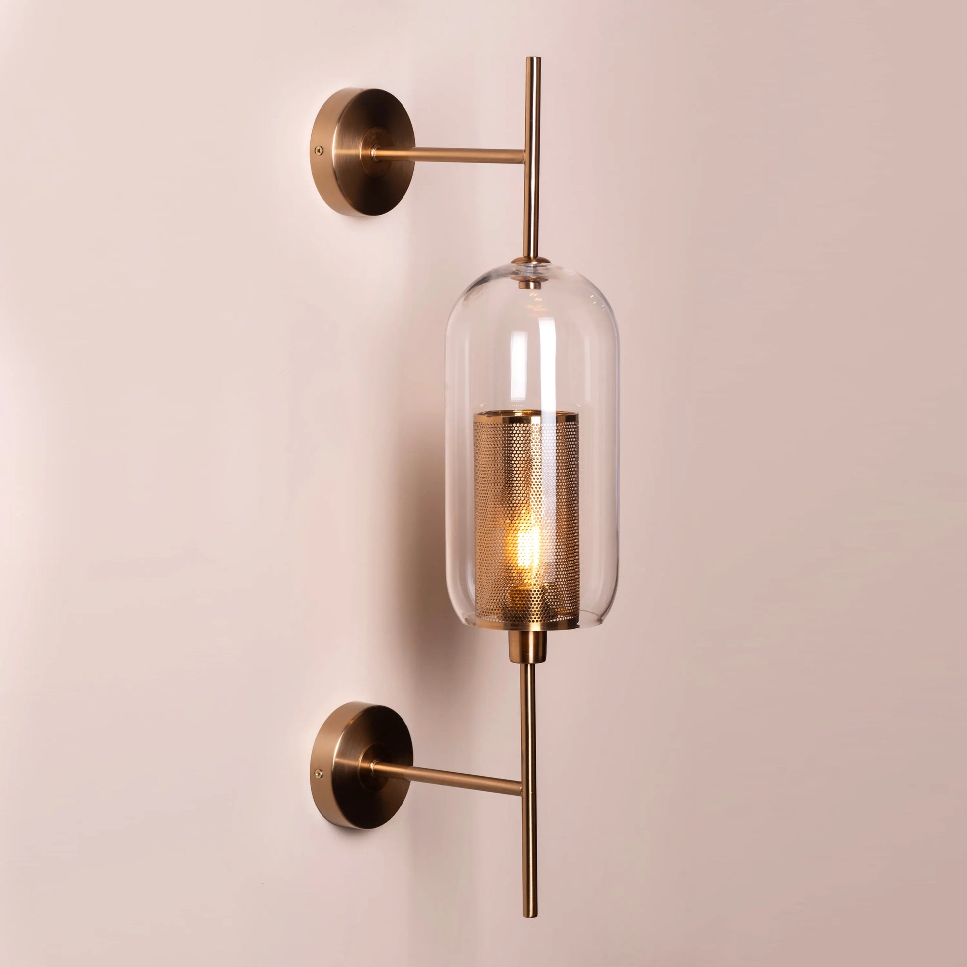 Good To Glow Double Wall Light – luxurious double light wall fixture with soft, ambient lighting for elegant interiors