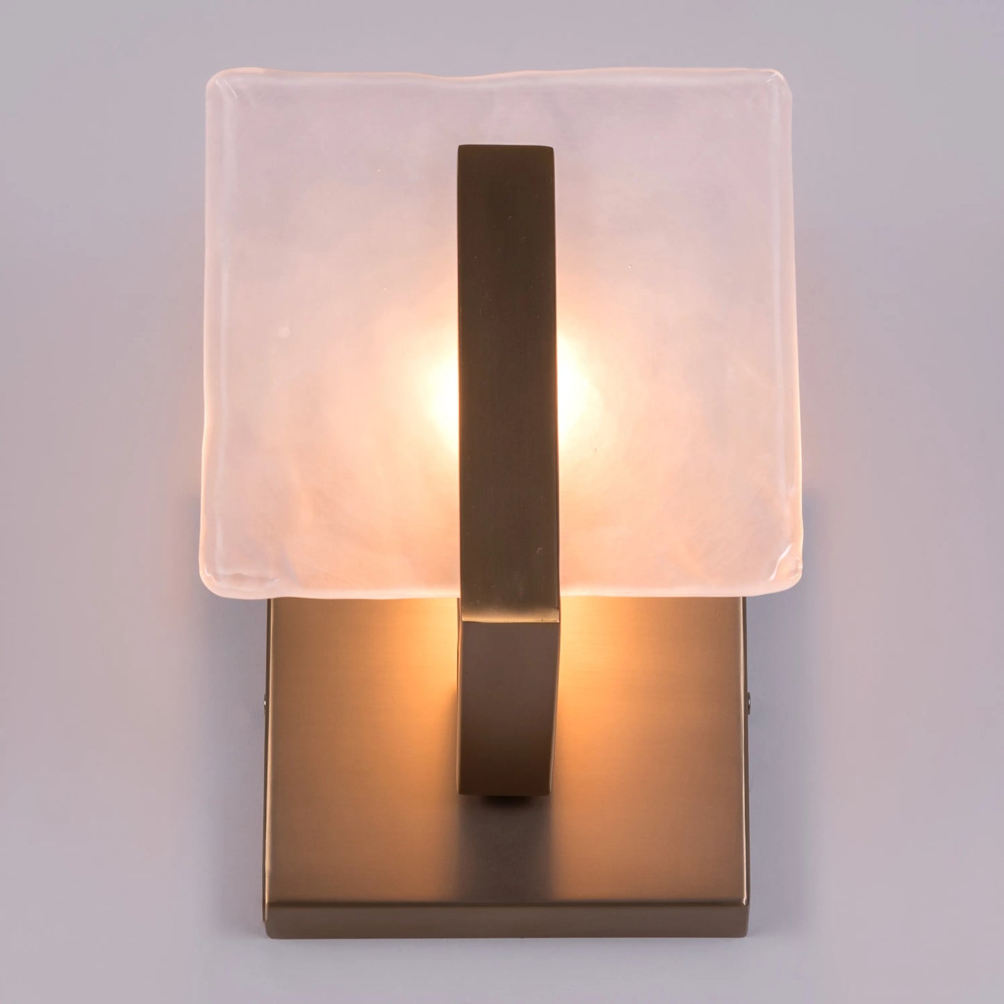 Gold Haze Glass Wall Light