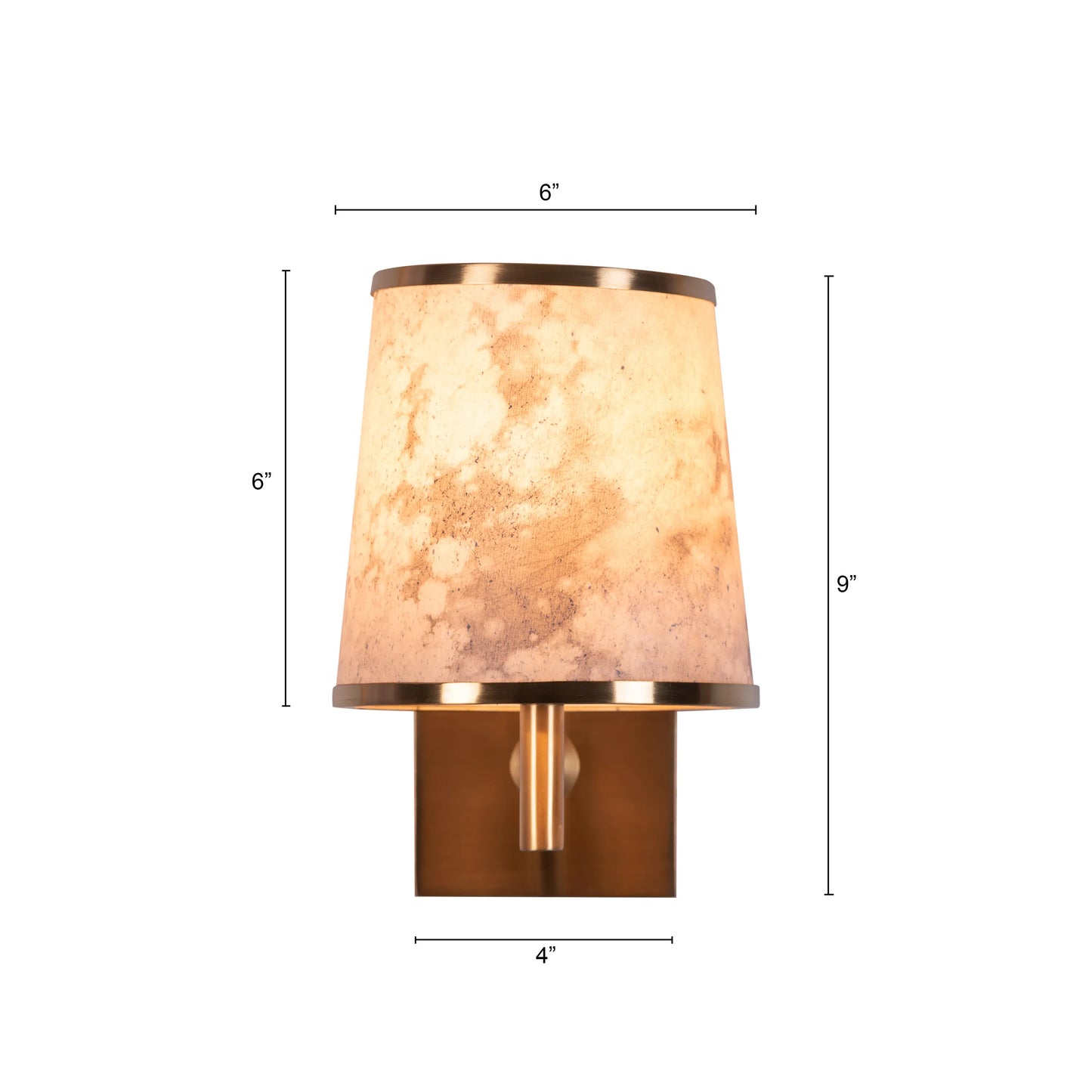 Clean Slate Stone Veneer Wall Light