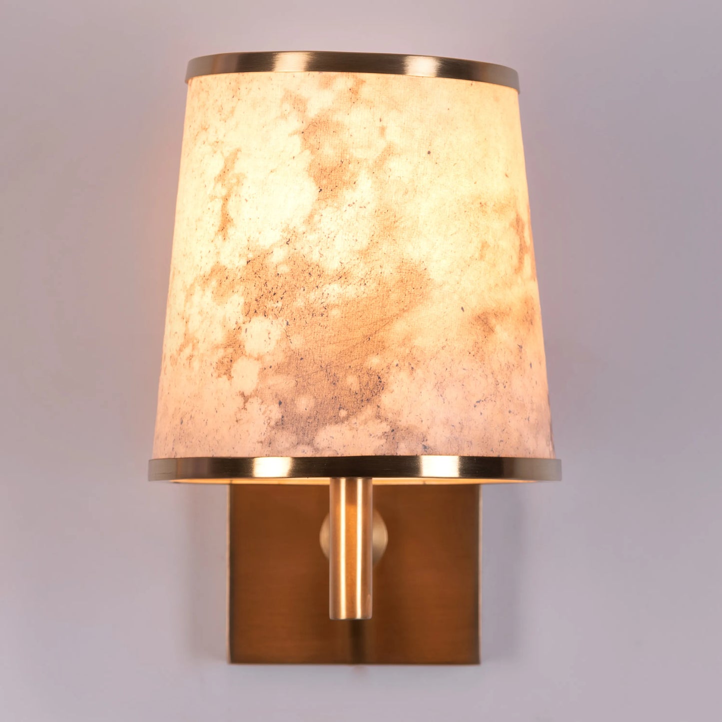 Clean Slate Stone Veneer Wall Light