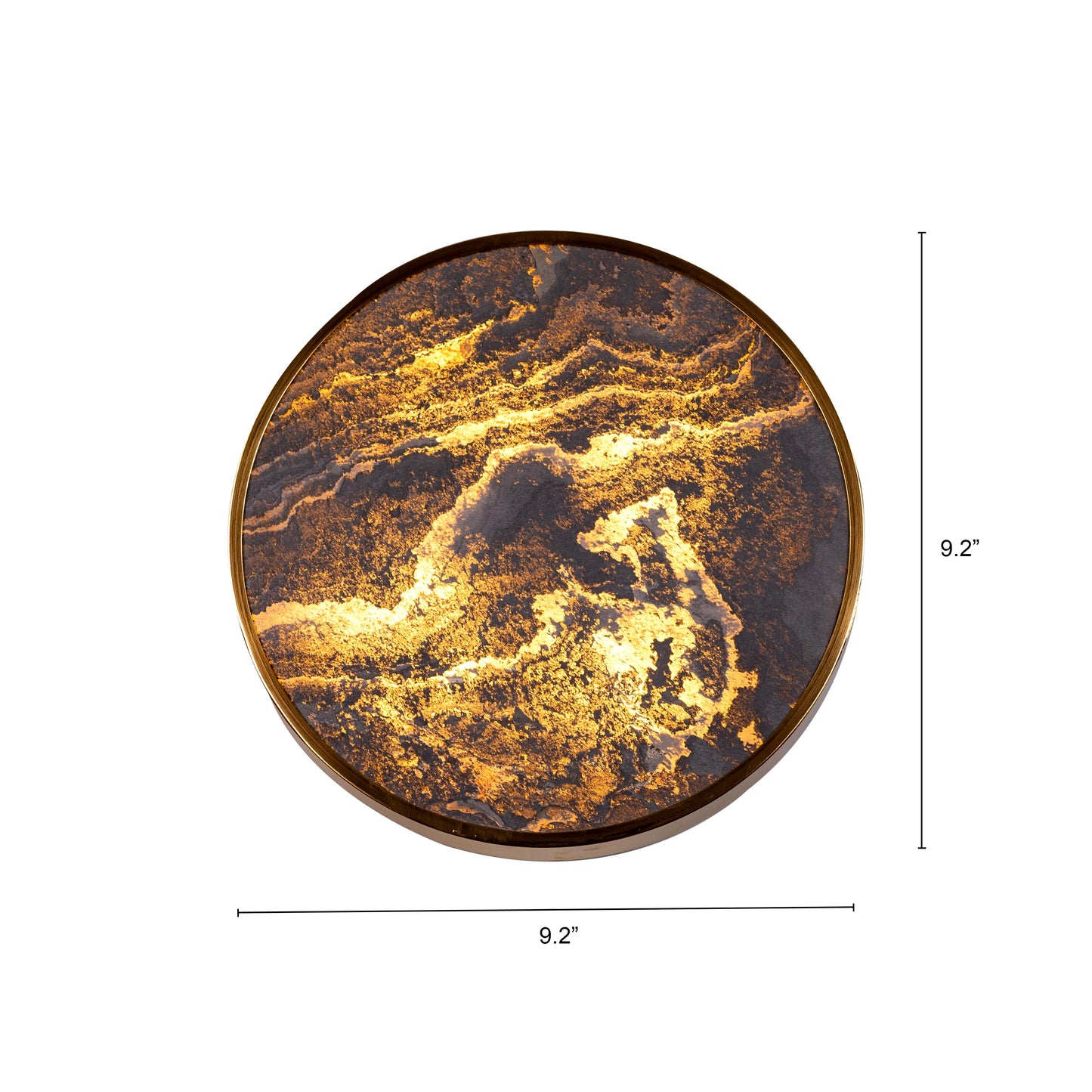 Slate Abate Stone Veneer Wall Light