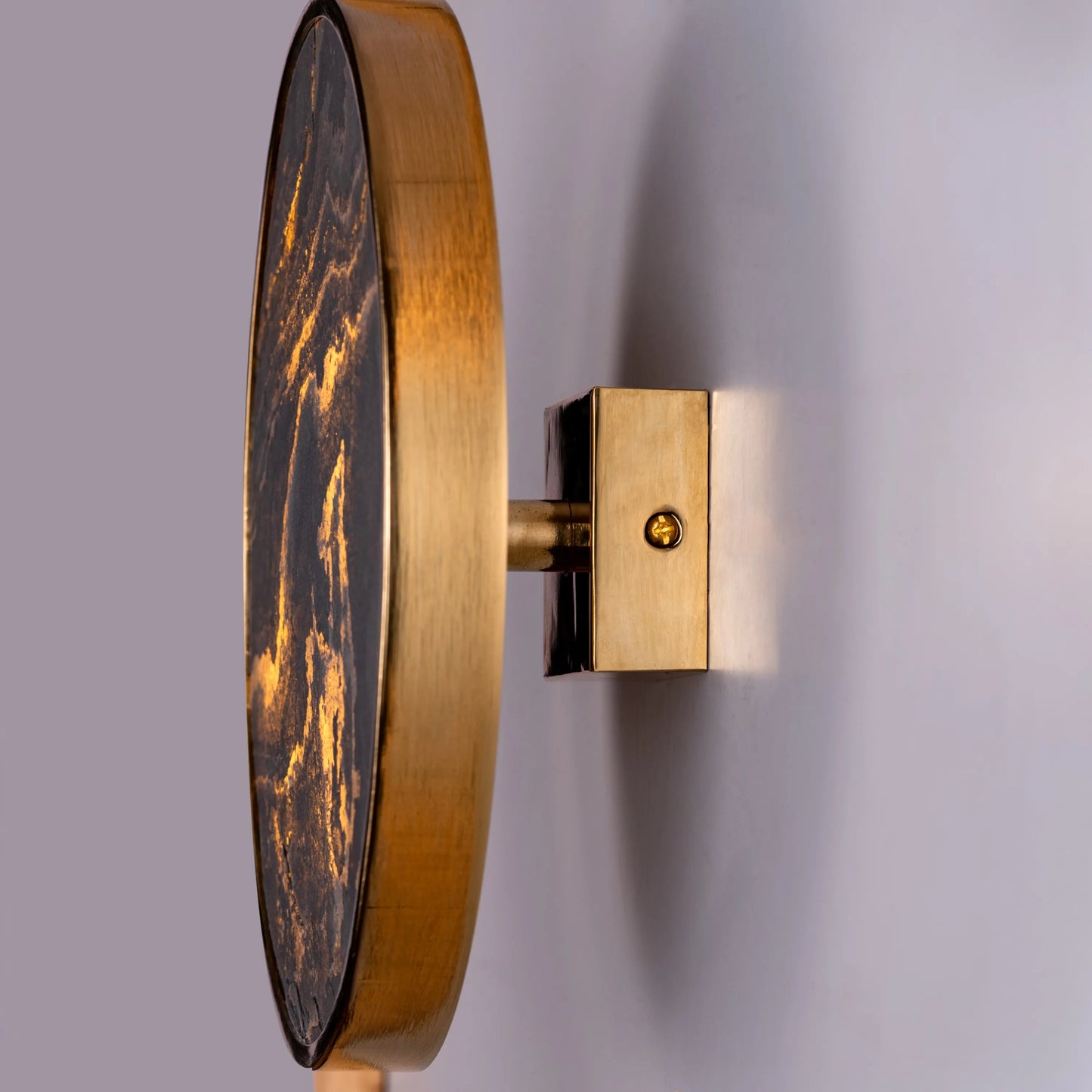 Slate Abate Stone Veneer Wall Light