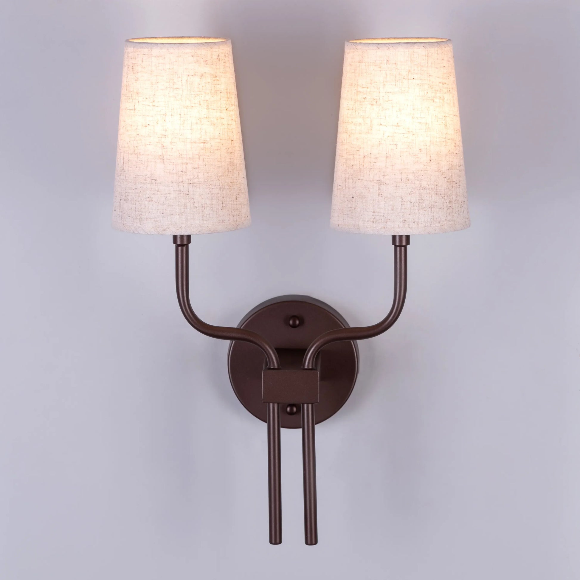 Coffee Date Wall Light - Warm contemporary wall sconce featuring rich coffee-toned finish and inviting design, creating cozy ambient lighting for intimate spaces