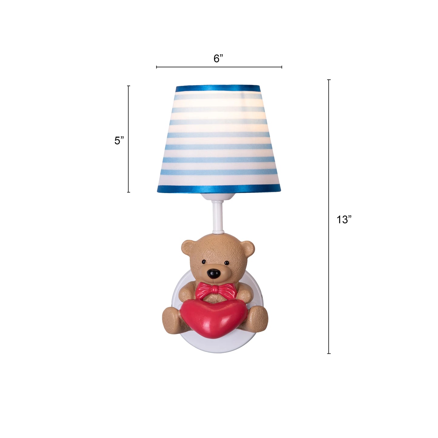 Bear to Care Kid's Room Wall Light