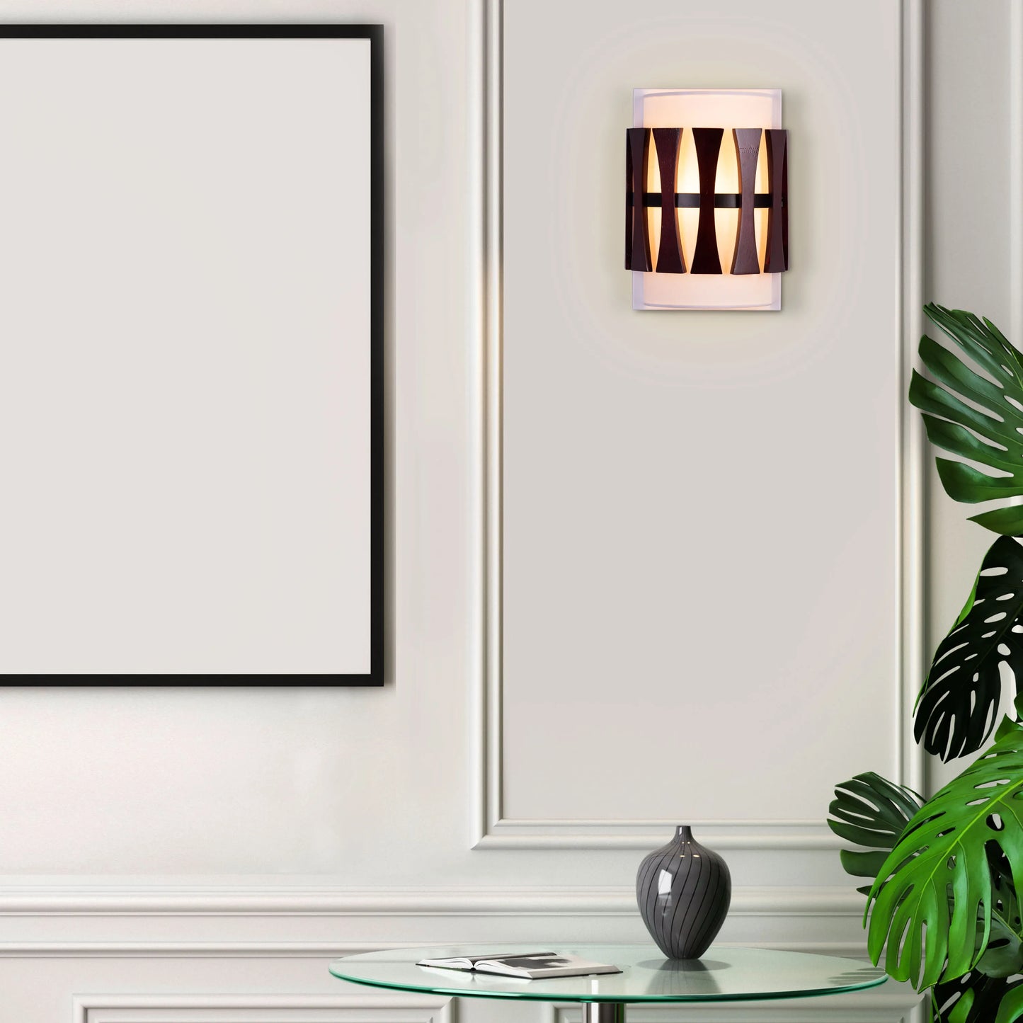 Positive Energy Wooden Wall Light – eco-friendly wooden wall light that provides warm, ambient lighting, perfect for creating a calming and relaxing atmosphere in any room
