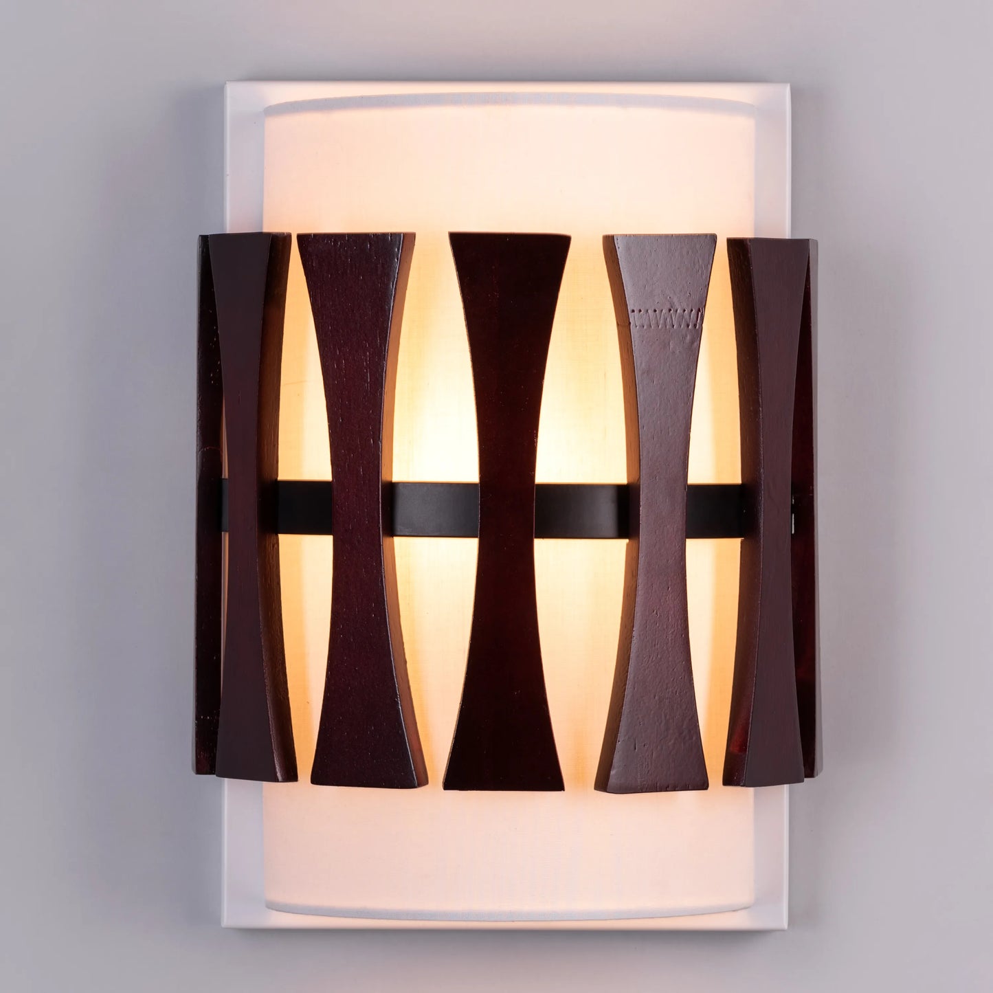 Positive Energy Wooden Wall Light