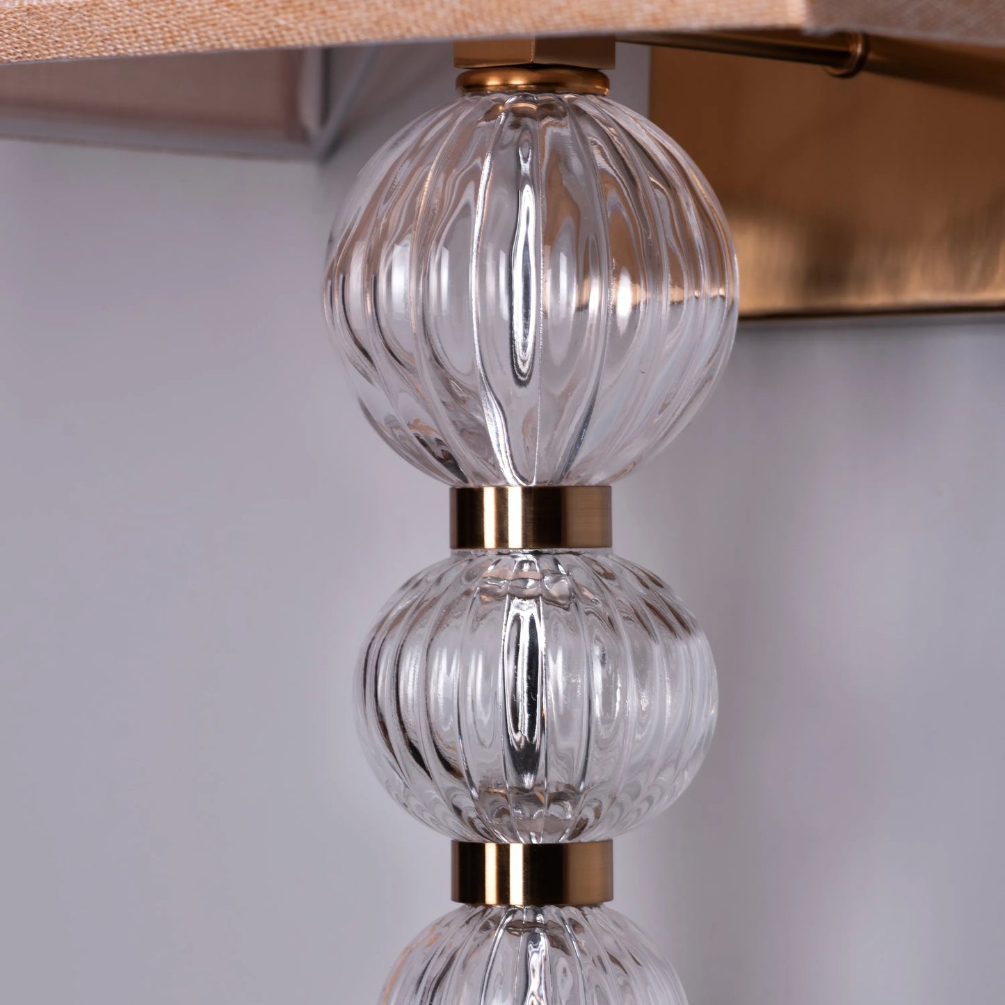 High Born Fabric Shade Wall Light