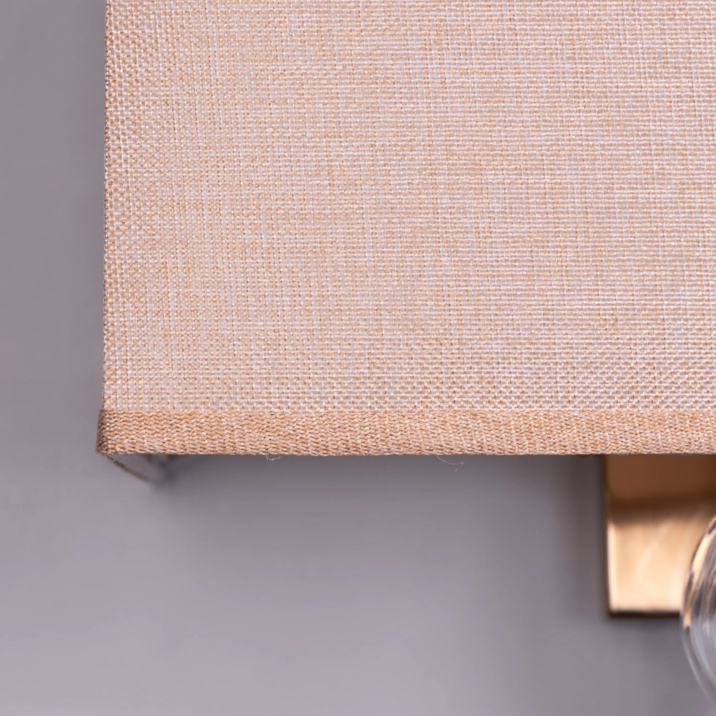 High Born Fabric Shade Wall Light