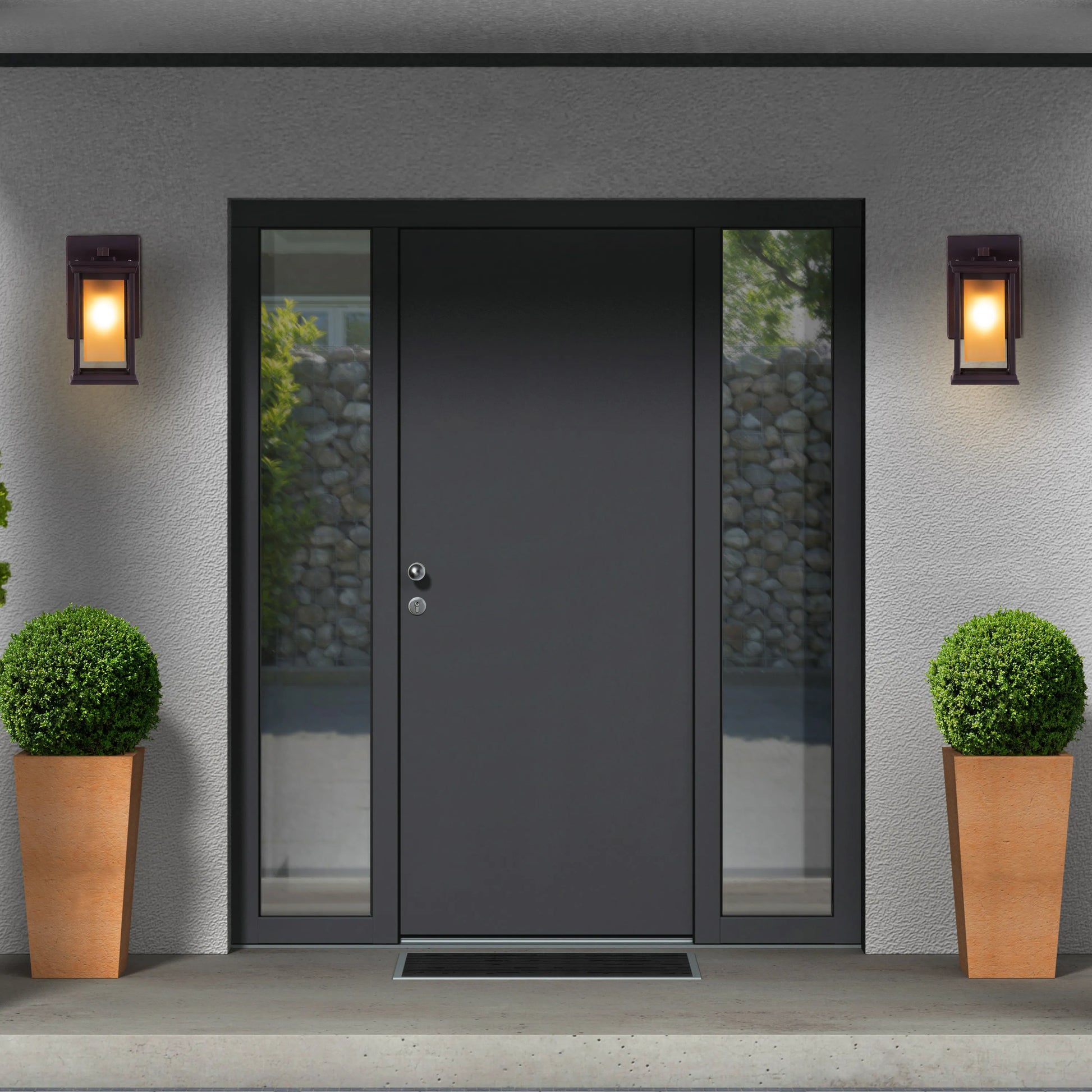 Choose Wisely Indoor/Outdoor Wall Light – a modern and durable wall light with weather-resistant construction and warm LED illumination, perfect for enhancing indoor and outdoor spaces with style and practicality