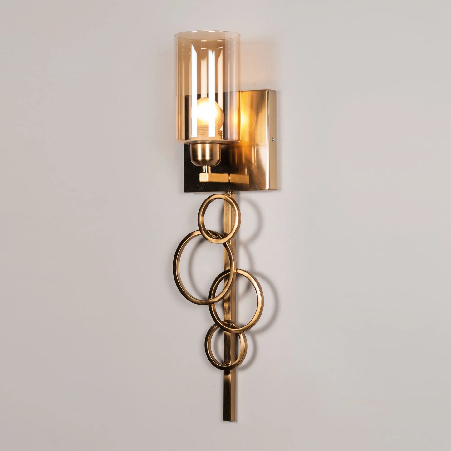 Ring Fling Glass Wall Light