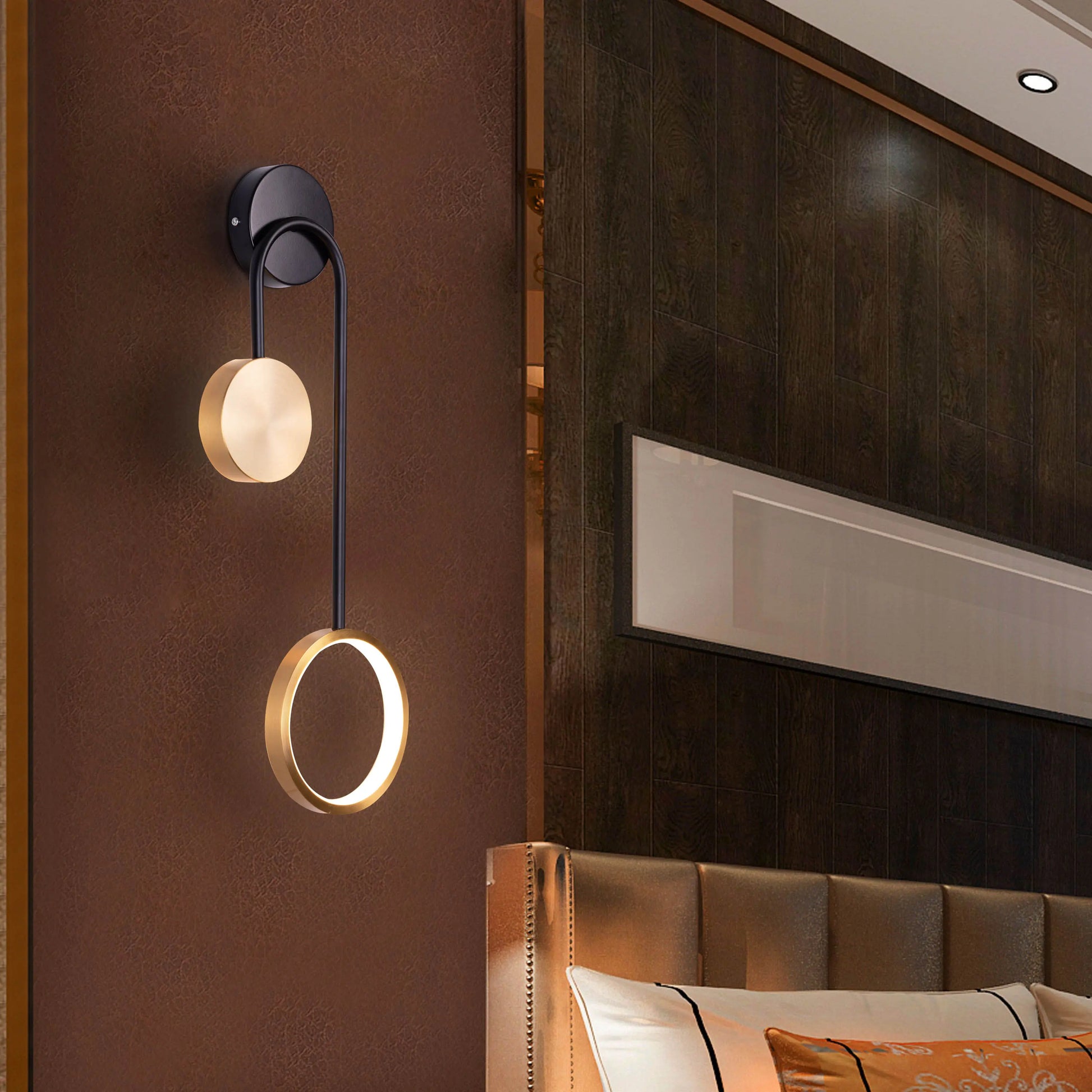 New Season Signature Wall Light – elegant and modern wall light fixture designed to provide soft, ambient illumination, enhancing any room’s decor with a timeless, luxurious style.