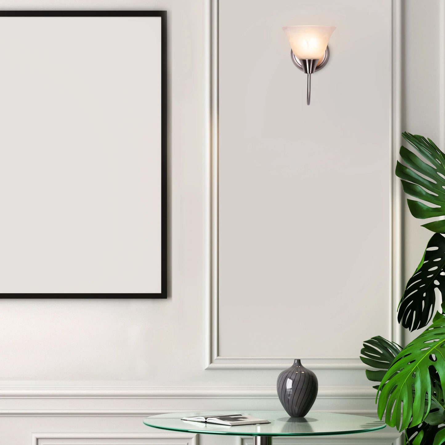 Inner Circle Wall Light – modern circular wall light with a sleek, minimalist design, providing warm ambient lighting for a cozy and stylish atmosphere.