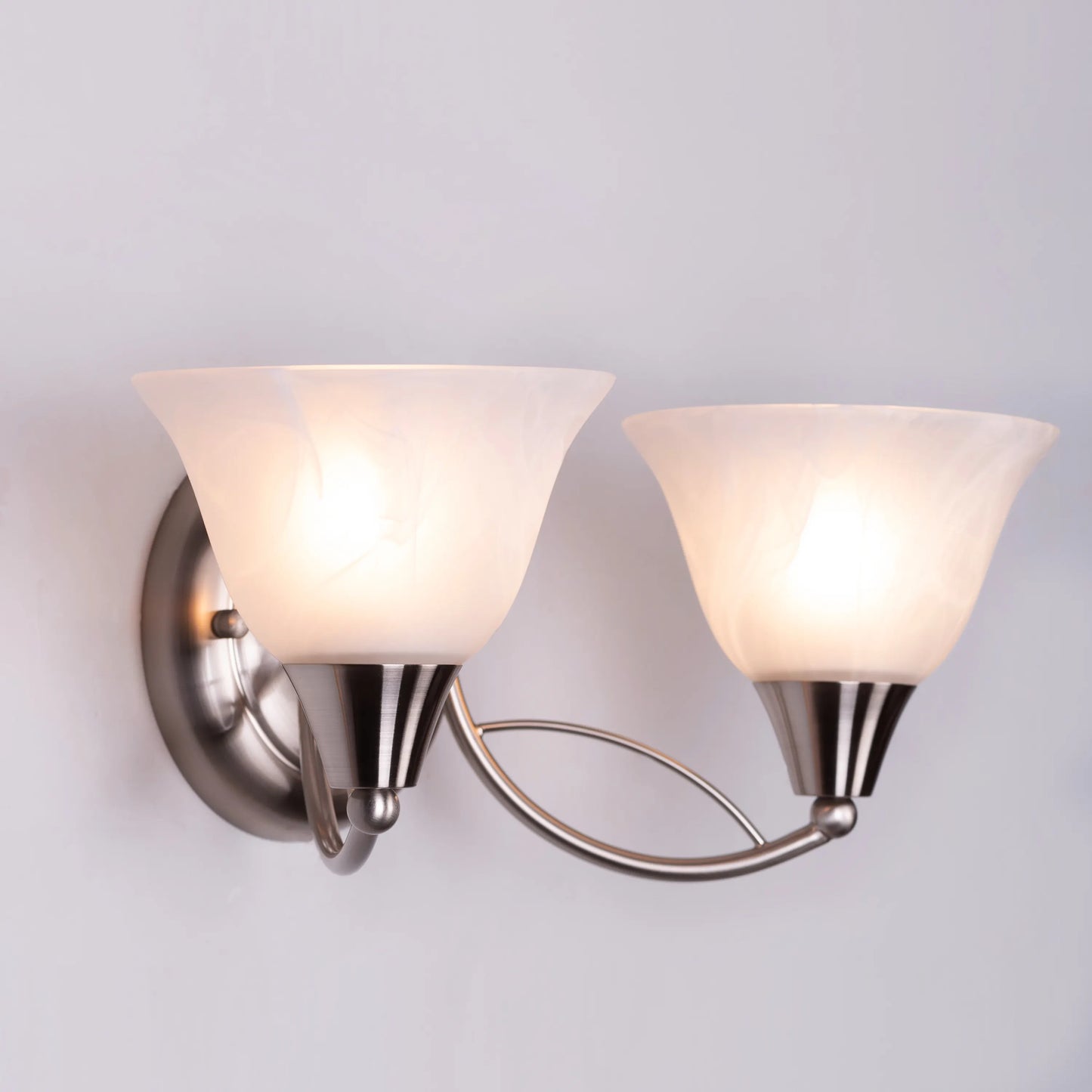 Come Home Wall Light mounted on neutral wall, featuring sleek modern design with premium finish and architectural presence, casting warm ambient illumination in contemporary interior setting