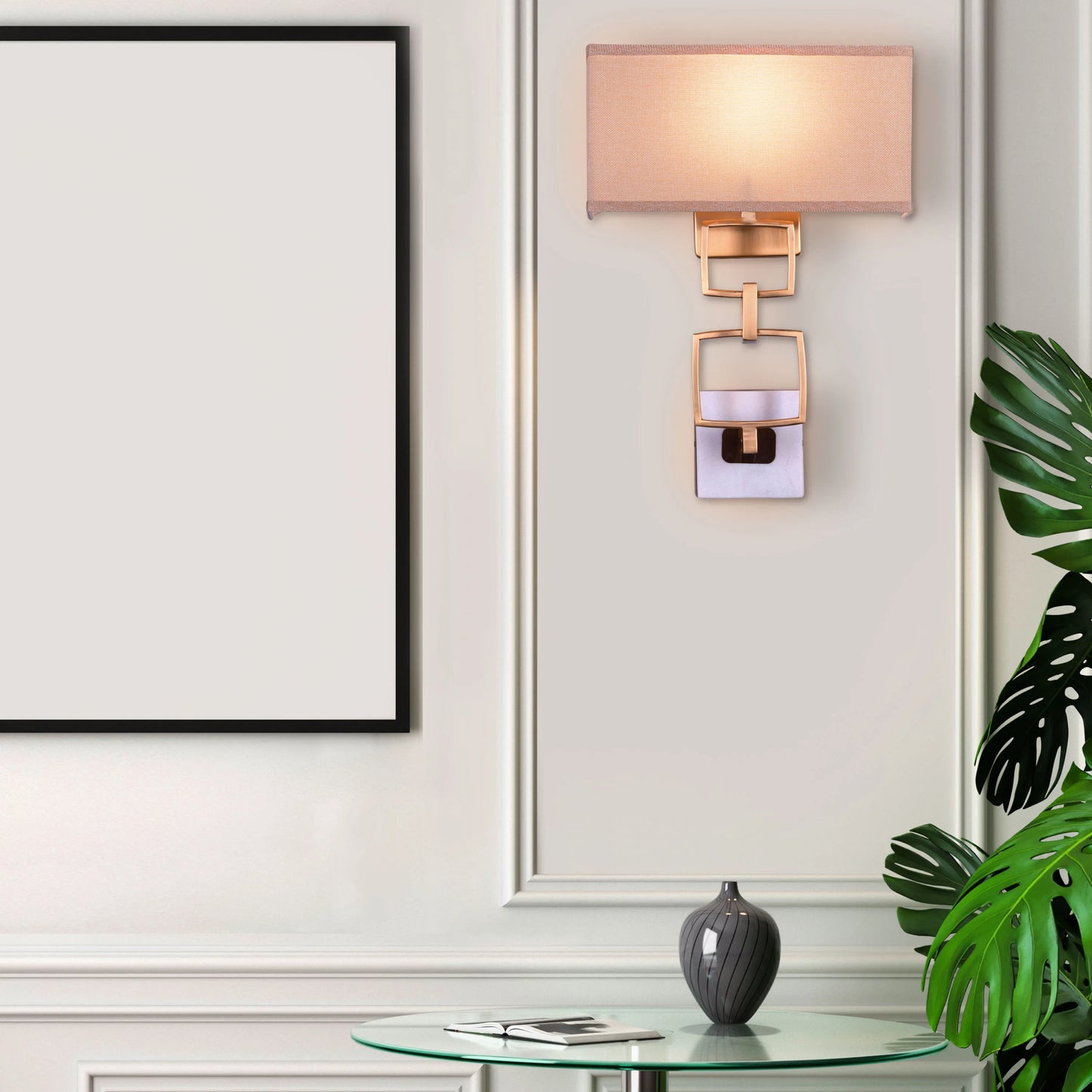 Roman Summer Marble Wall Light