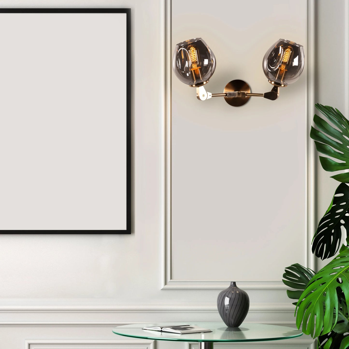 Games People Play Glass Wall Light