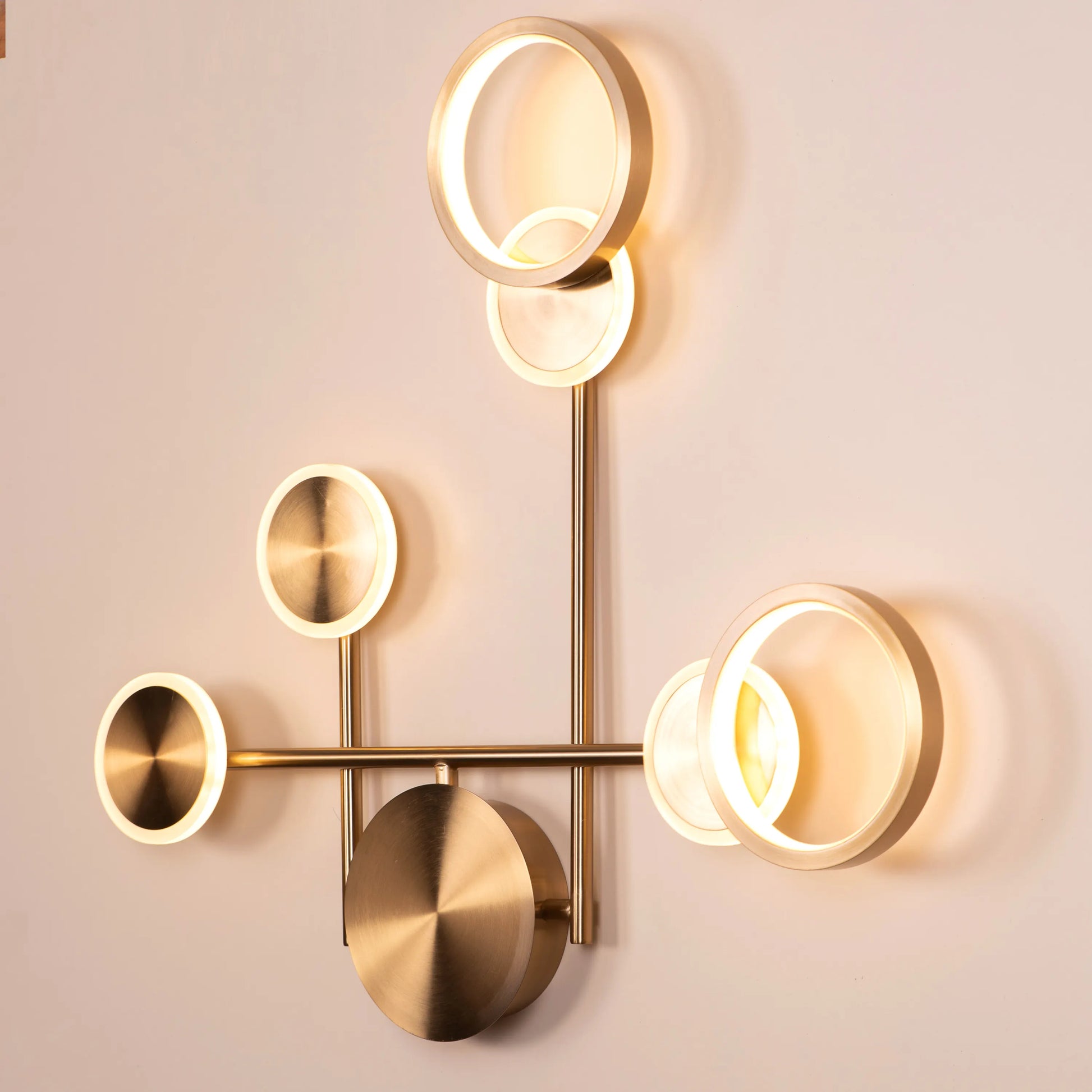 Run Escape Wall Light - Dynamic contemporary wall sconce with artistic metal design and sculptural form, creating bold light patterns for modern interiors