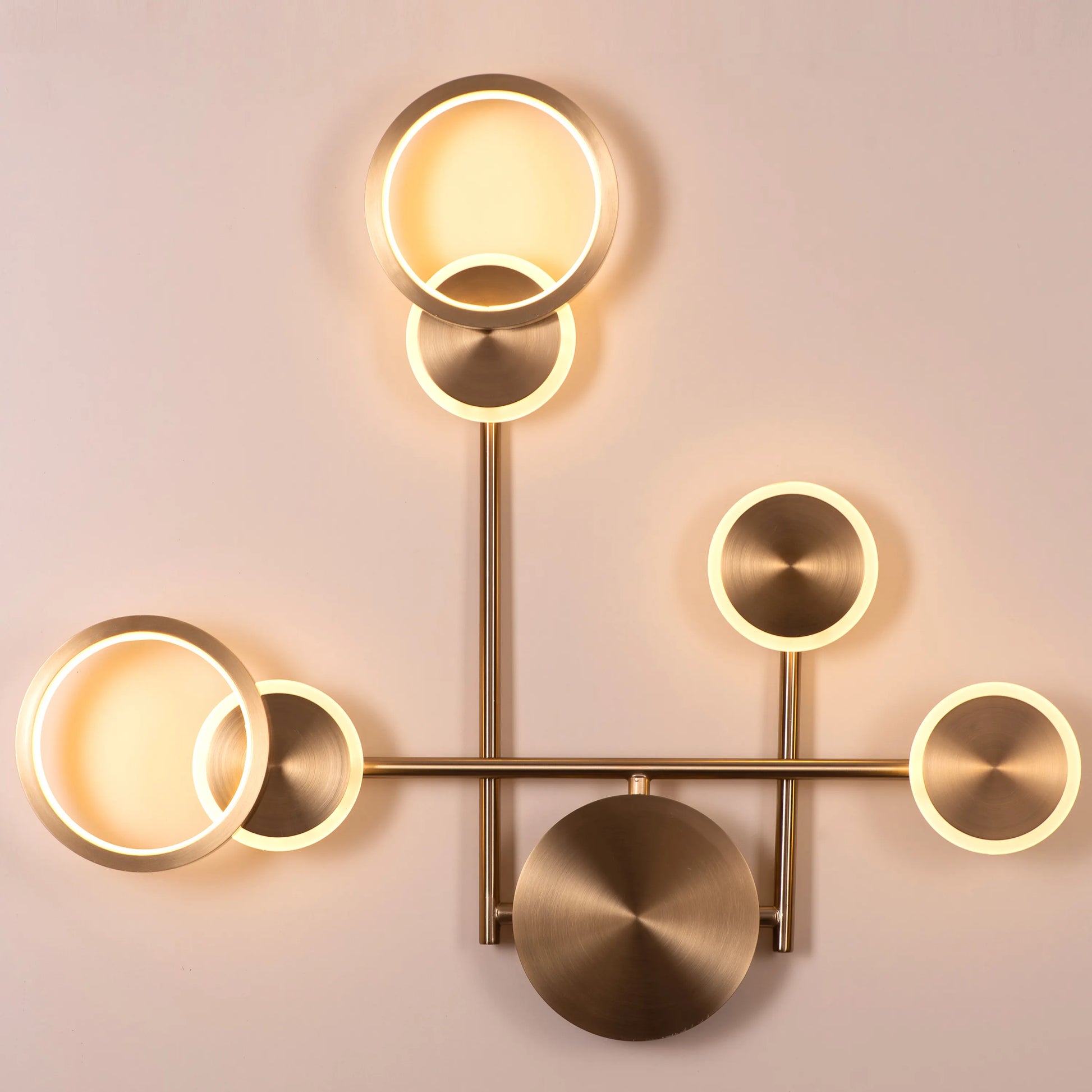 Run Escape Wall Light - Dynamic contemporary wall sconce with artistic metal design and sculptural form, creating bold light patterns for modern interiors
