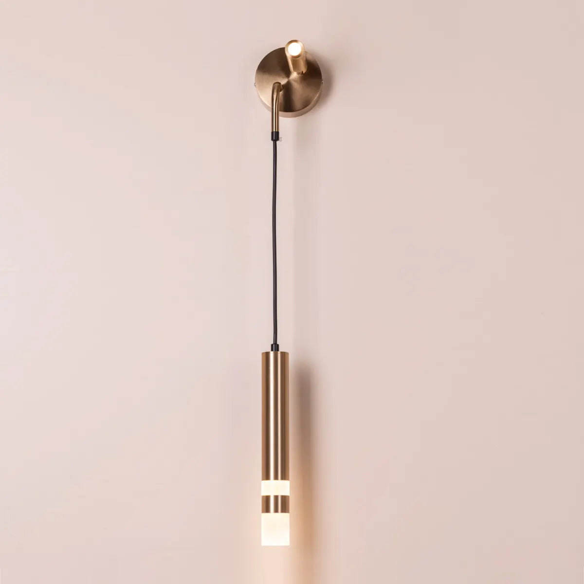 Solitude Wall Light - luxury wall light with a sleek, minimalist design and soft ambient lighting, perfect for creating a serene and stylish atmosphere in any space.