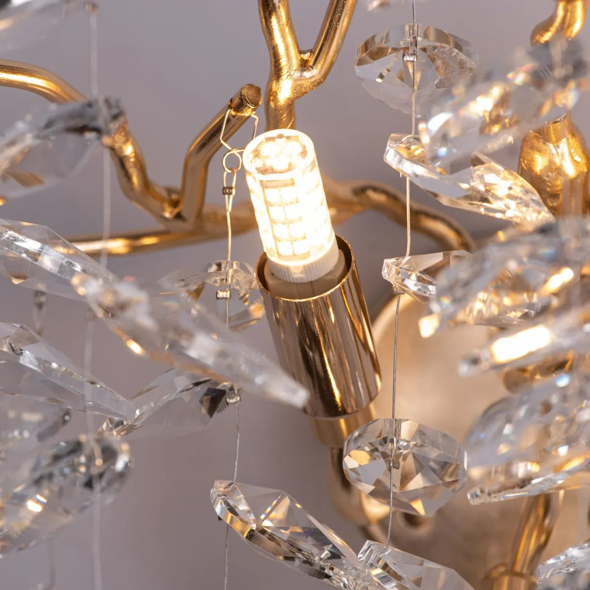 Moral Of The Story Crystal Wall Light