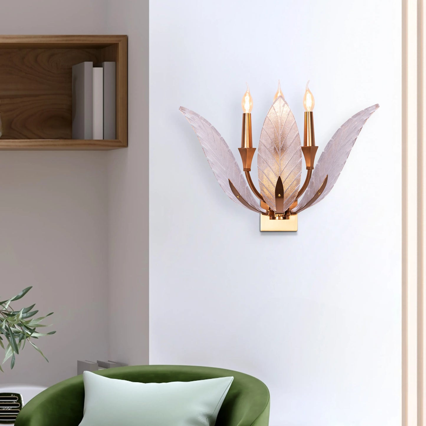 Trance Glass Wall Light