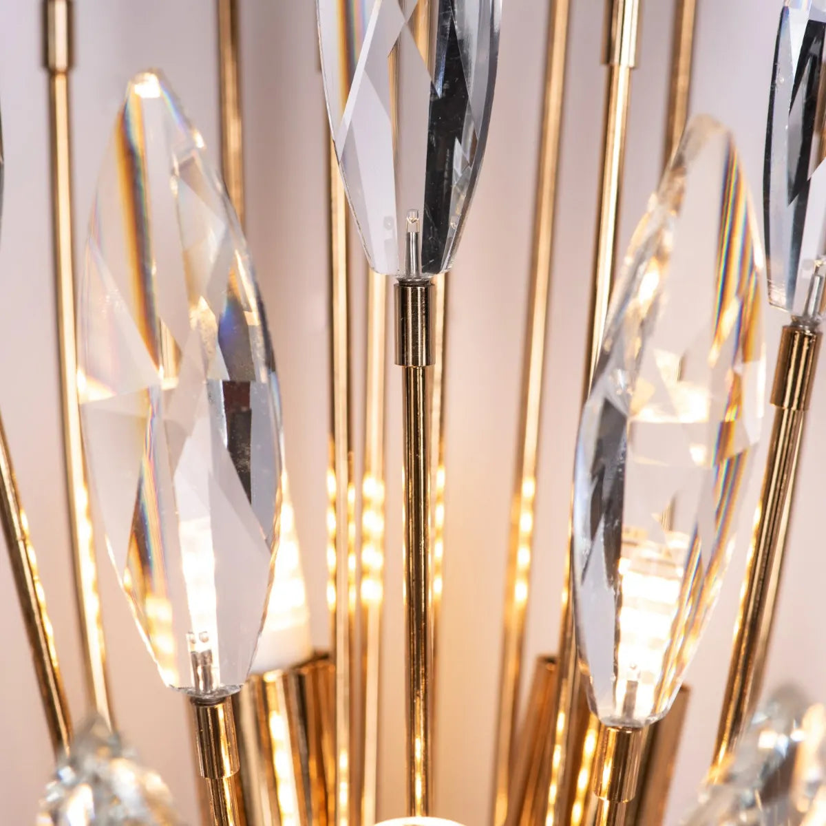 Jewel Of My Heart Crystal Wall Light