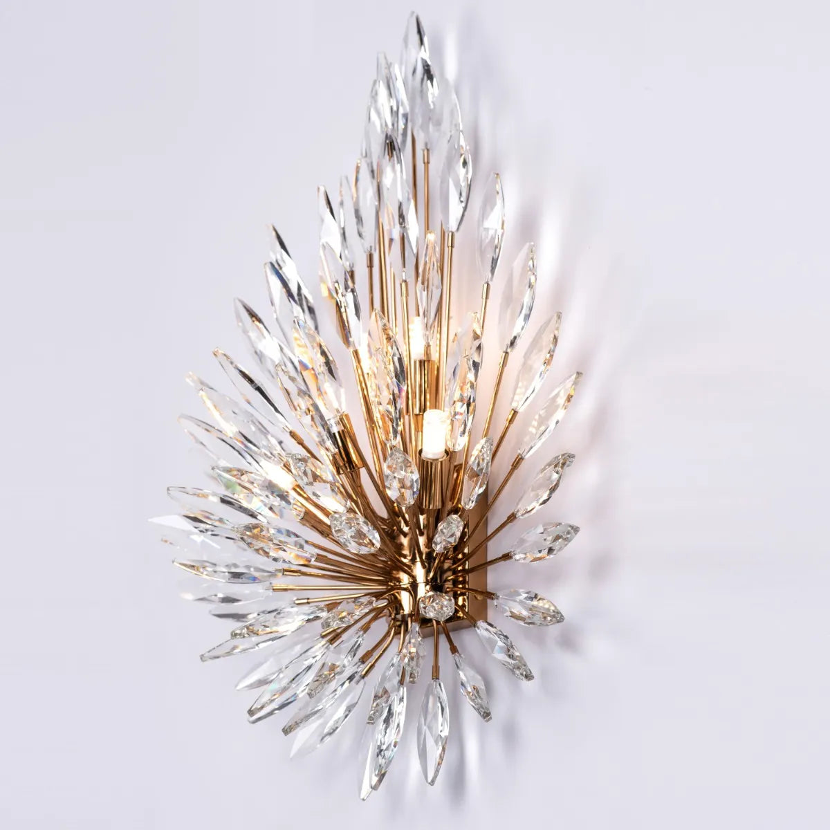 Jewel Of My Heart Crystal Wall Light