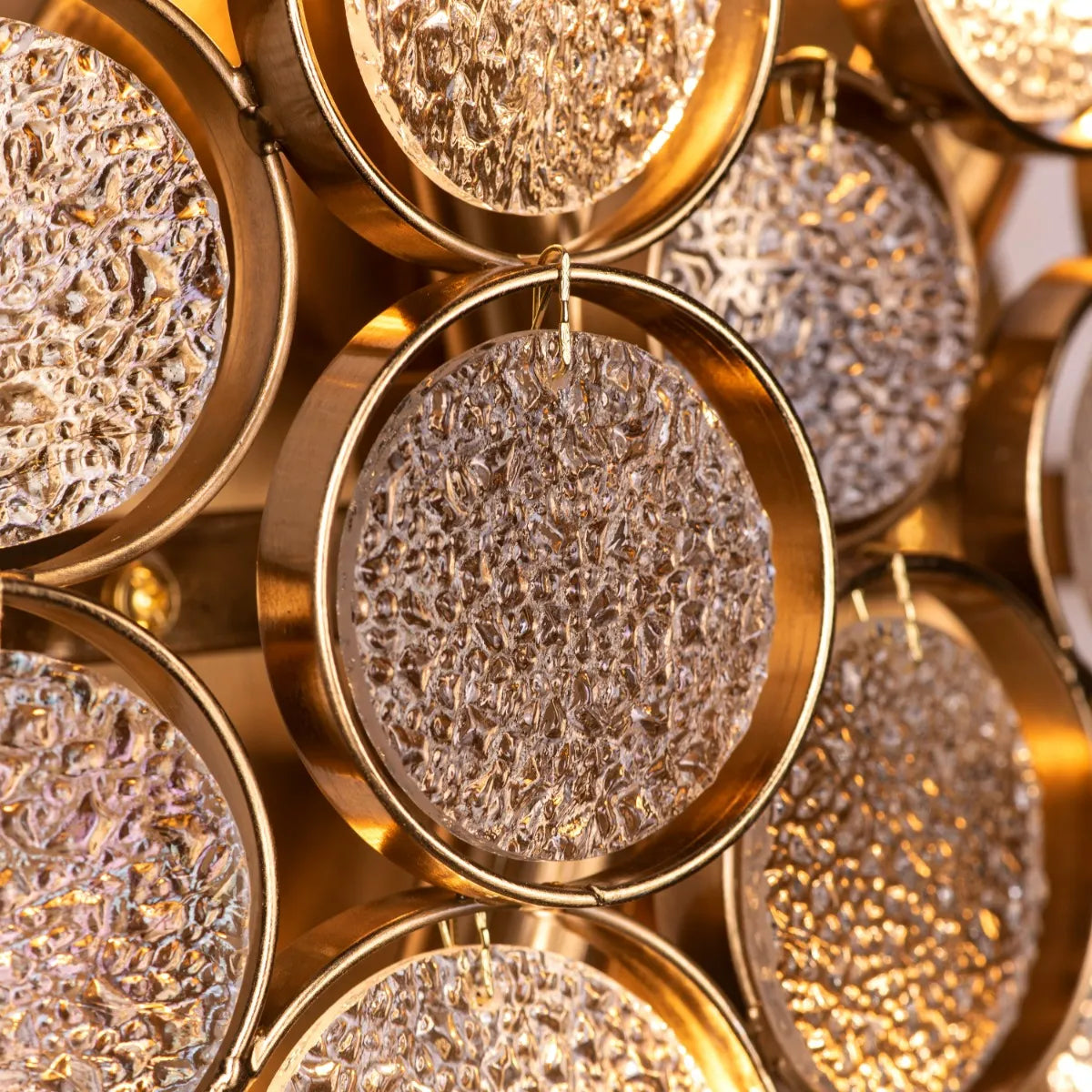 Louder Than Thunder Crystal Wall Light