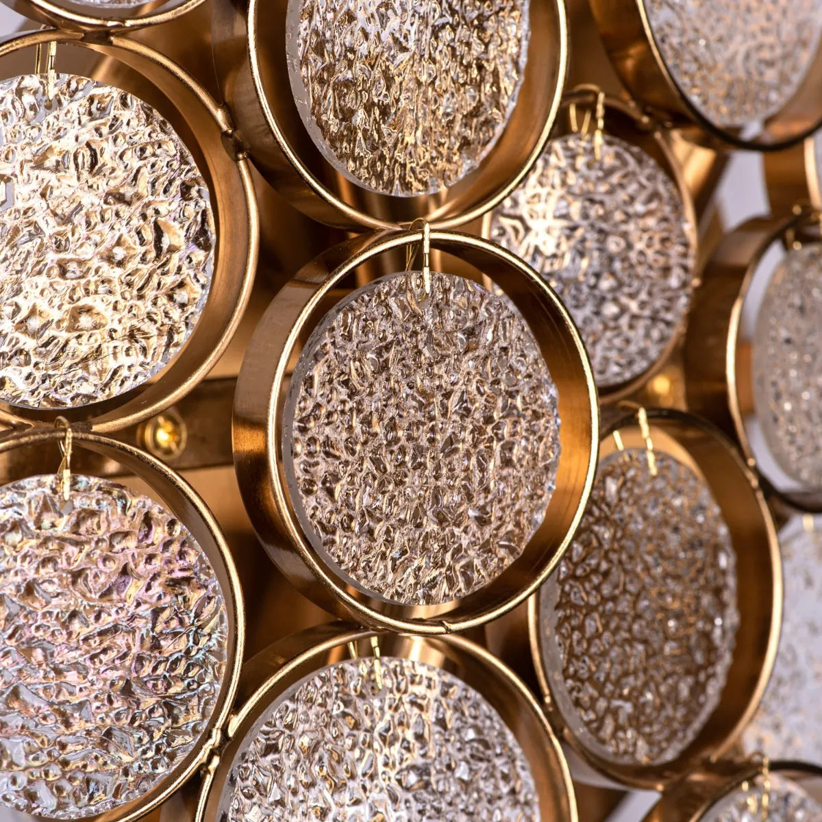 Louder Than Thunder Crystal Wall Light