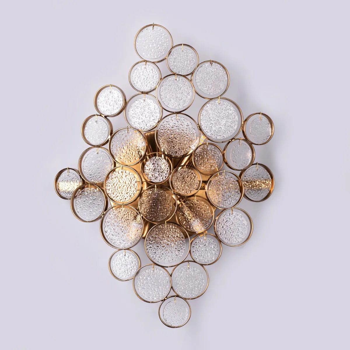 Louder Than Thunder Crystal Wall Light