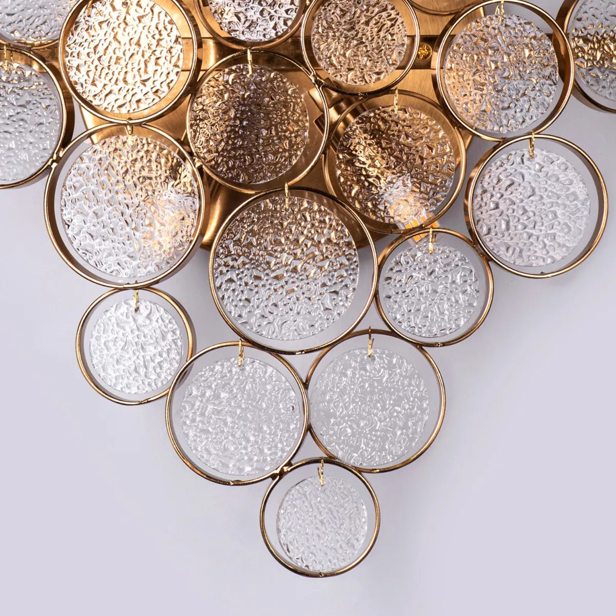 Louder Than Thunder Crystal Wall Light