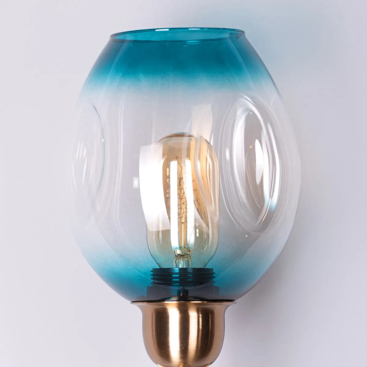 Mykonos Memories Glass Wall Light – luxurious wall light with intricate glass design, inspired by the beauty of Mykonos, offering a soft, ambient glow for a peaceful atmosphere.