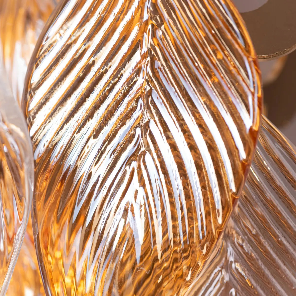 Golden Hour Crystal Wall Light